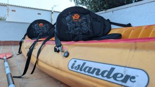 Kayak Doble Islander Paradise II +remos+sillas