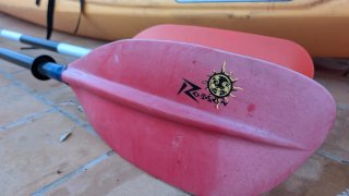 Kayak Doble Islander Paradise II +remos+sillas