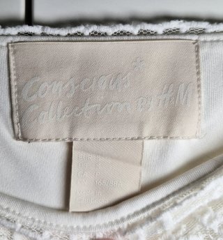 Vestido H&M Conscious Collection talla S