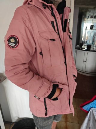 Chaqueta Canadian Peak rosa