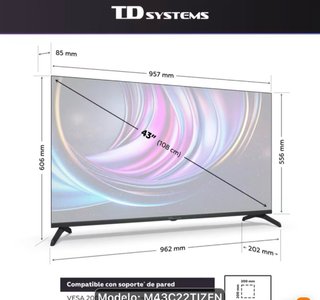 Televisión nueva en caja