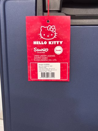 Maleta Cabina Hello Kitty Azul Original