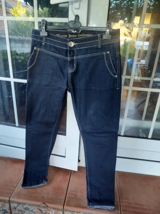 Vaqueros Blanco Jeans Talla 40