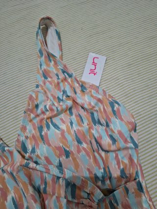 Costume da bagno unito multicolore