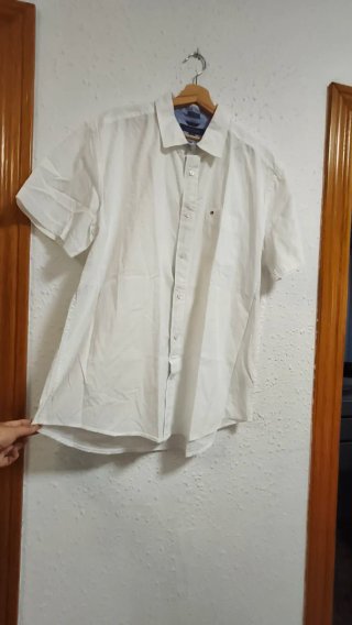 Camisa Tommy Hilfiger Blanca Talla L