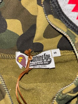 Sudadera con capucha BAPE Camo Shark