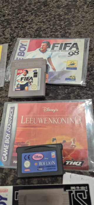 Lote Juegos Game Boy Advance y Color
