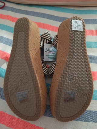 Sandalias Skechers Plataforma, 40