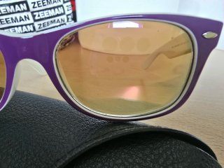 Gafas de sol Ray-Ban RB2132 New Wayfarer Morado/Bl