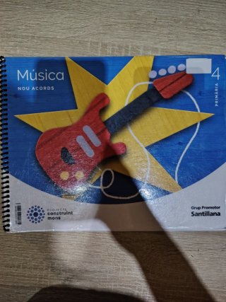Libro Música 4 Primaria Nou Acords