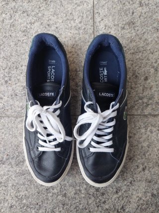 Scarpe da ginnastica blu Lacoste