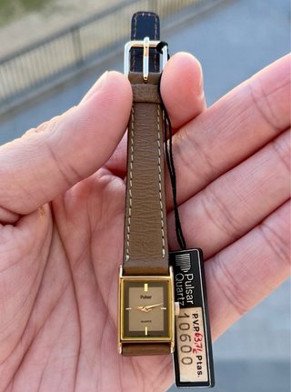 Reloj Pulsar Tank (by Seiko) Vintage Nuevo *1995*