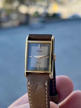 Reloj Pulsar Tank (by Seiko) Vintage Nuevo *1995*