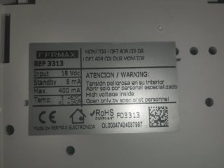Videoportero Fermax Loft Color