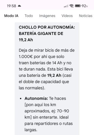 Bicicleta Eléctrica Urbana