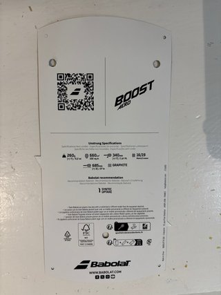 Raqueta Tenis Babolat Aero Boost