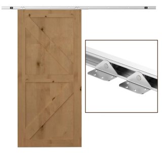 Herraje puerta corredera 186cm