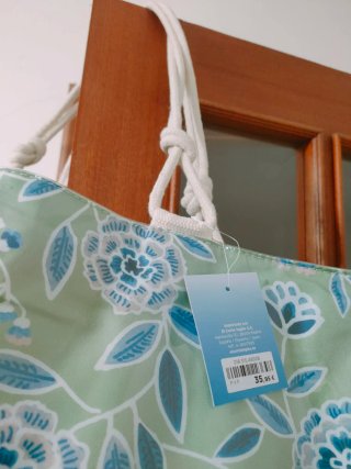 Bolsa de playa El Corte Inglés floral