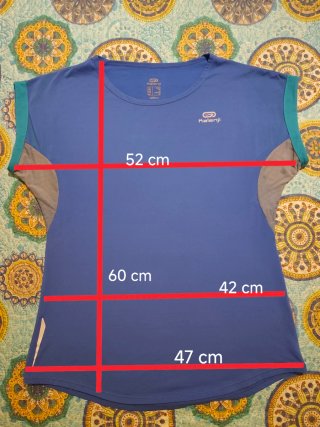 Lote 3 Camisetas Deportivas IPSO y Kalenji