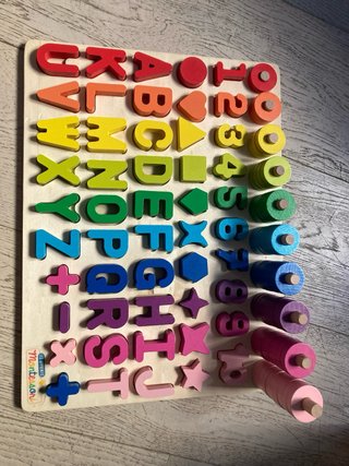 Giocattoli Educativi Montessori Lettere e Numeri