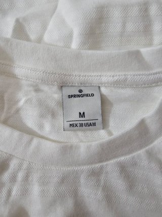 Camiseta Springfield Texturizada Talla M