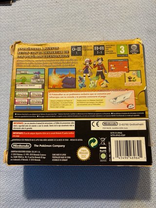 Pokémon HeartGold Completo + Pokéwalker PAL ESP