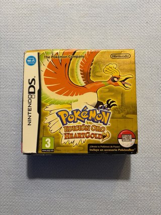 Pokémon HeartGold Completo + Pokéwalker PAL ESP