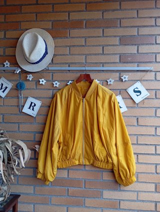 Chaqueta bomber Oysho mostaza