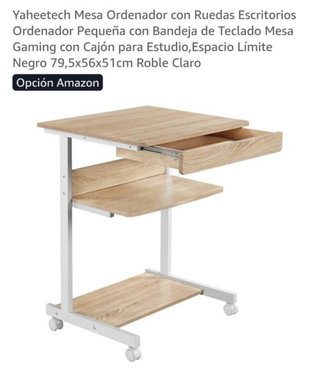 Mesa Ordenador Portátil Yaheetech
