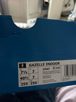 Adidas Gazelle Indoor Talla 42