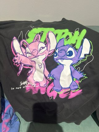 Conjunto STITCH Fluor Sudaderas y Pantalón