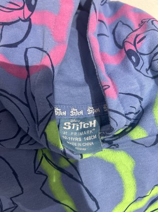 Conjunto STITCH Fluor Sudaderas y Pantalón