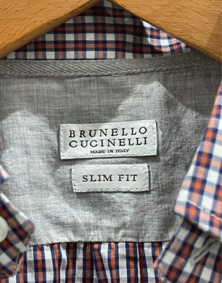 Camicia Brunello Cucinelli a quadri