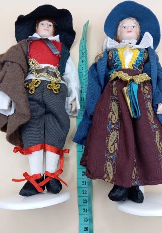 Bambole collezione Trentino-Alto Adige