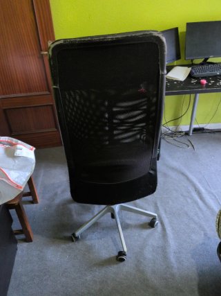 Silla de escritorio negra
