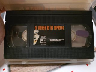 El Silencio de los Corderos VHS