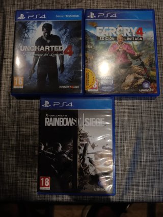 Pack 3 Juegos PS4