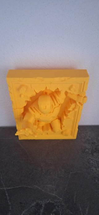 Quadretto Ironman in 3D