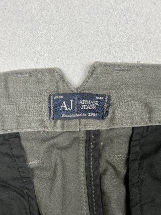 Pantalón Armani Jeans chino gris talla 42