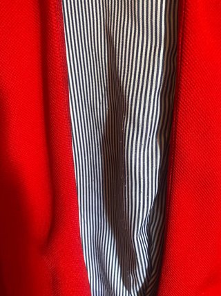 Americana Blazer Roja Morgan