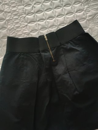 Falda Zara Negra Talla M