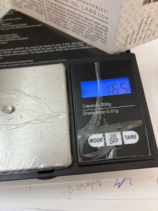 Diamante Natural Suelto 1.63 CT
