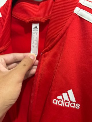 Chaqueta Adidas Roja Talla S