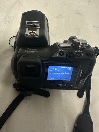 Cámara Sony con objetivo