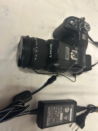 Cámara Sony con objetivo