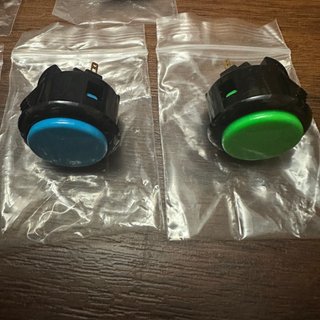 (Nuevos) Lote 4 Pulsadores Arcade Sanwa