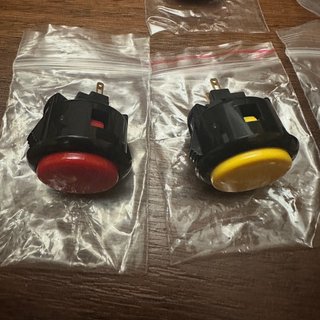 (Nuevos) Lote 4 Pulsadores Arcade Sanwa