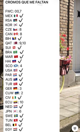 Cambio cromos Mundial 2026 intercambio