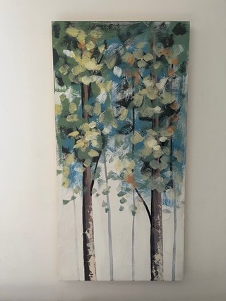 Cuadro Decorativo Árboles 50x100cm