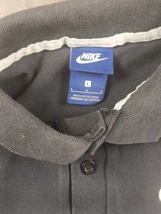 Nike Black Polo Shirt Men's - Size L